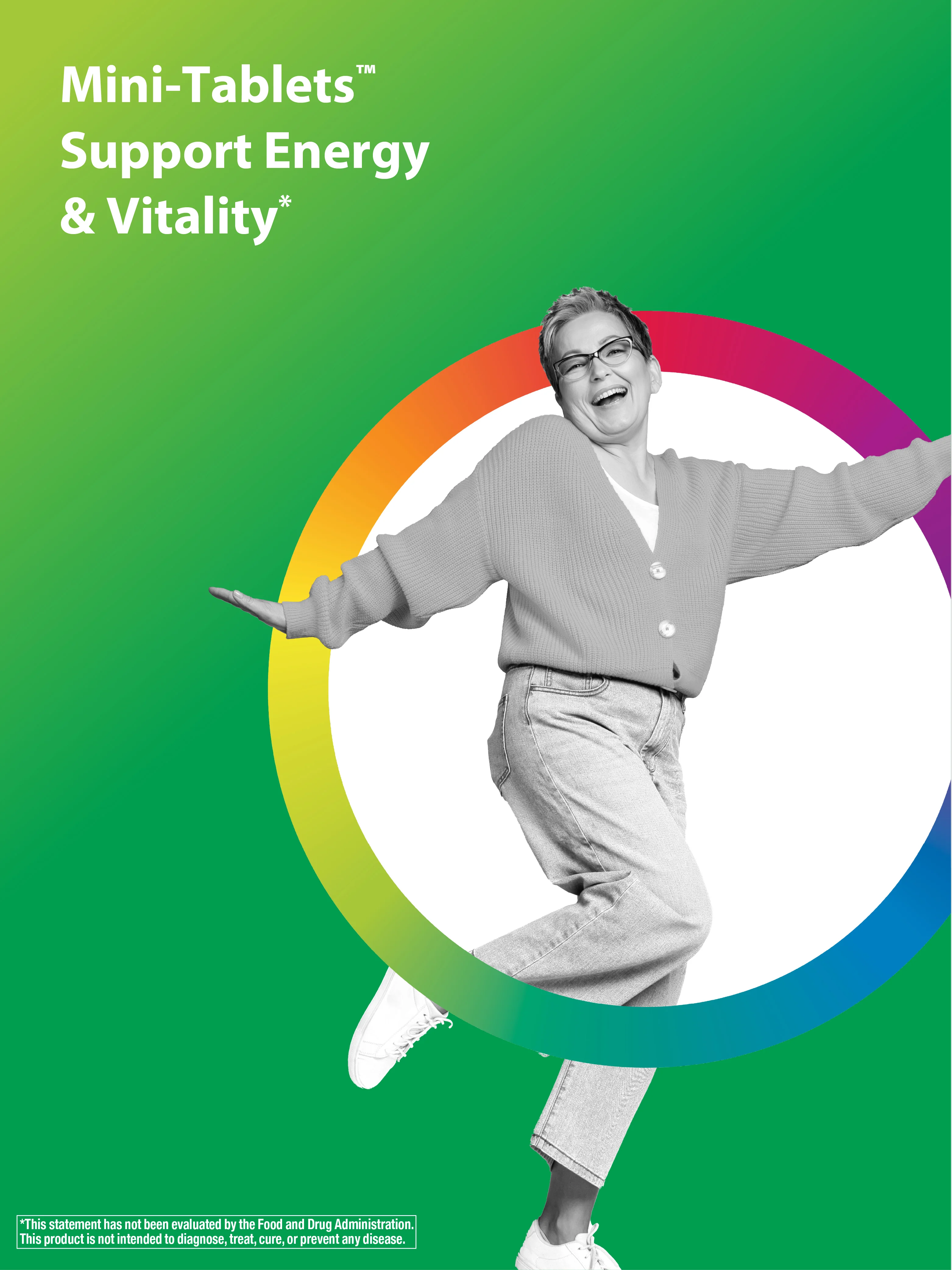 50+ Mini-Tablet plus Real Food Nutrients, 180 Vegan Tablets - Image 7