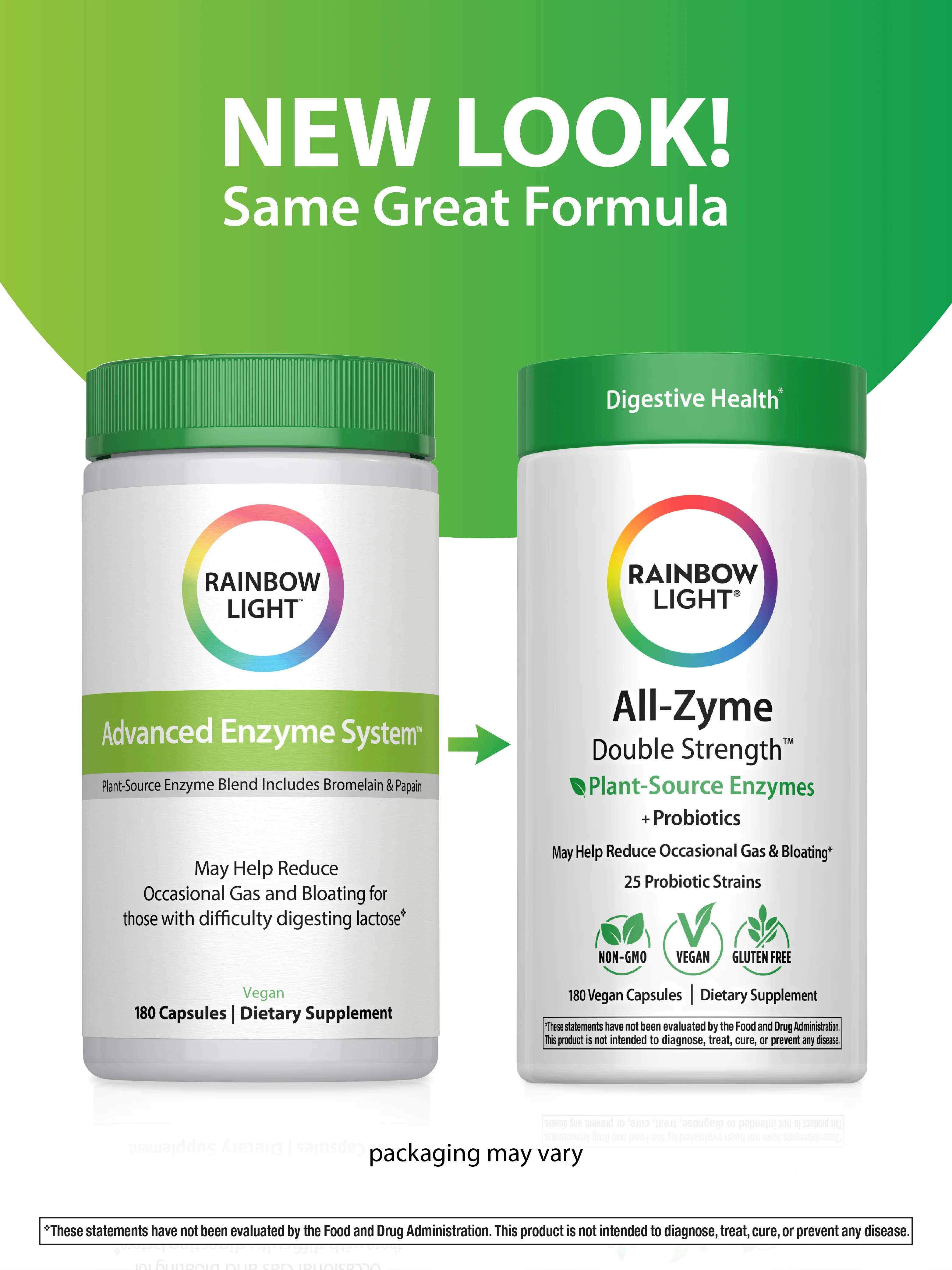 Advanced Enzyme System Double Strength All-Zyme, 180 Vegan Capsules - Image 3