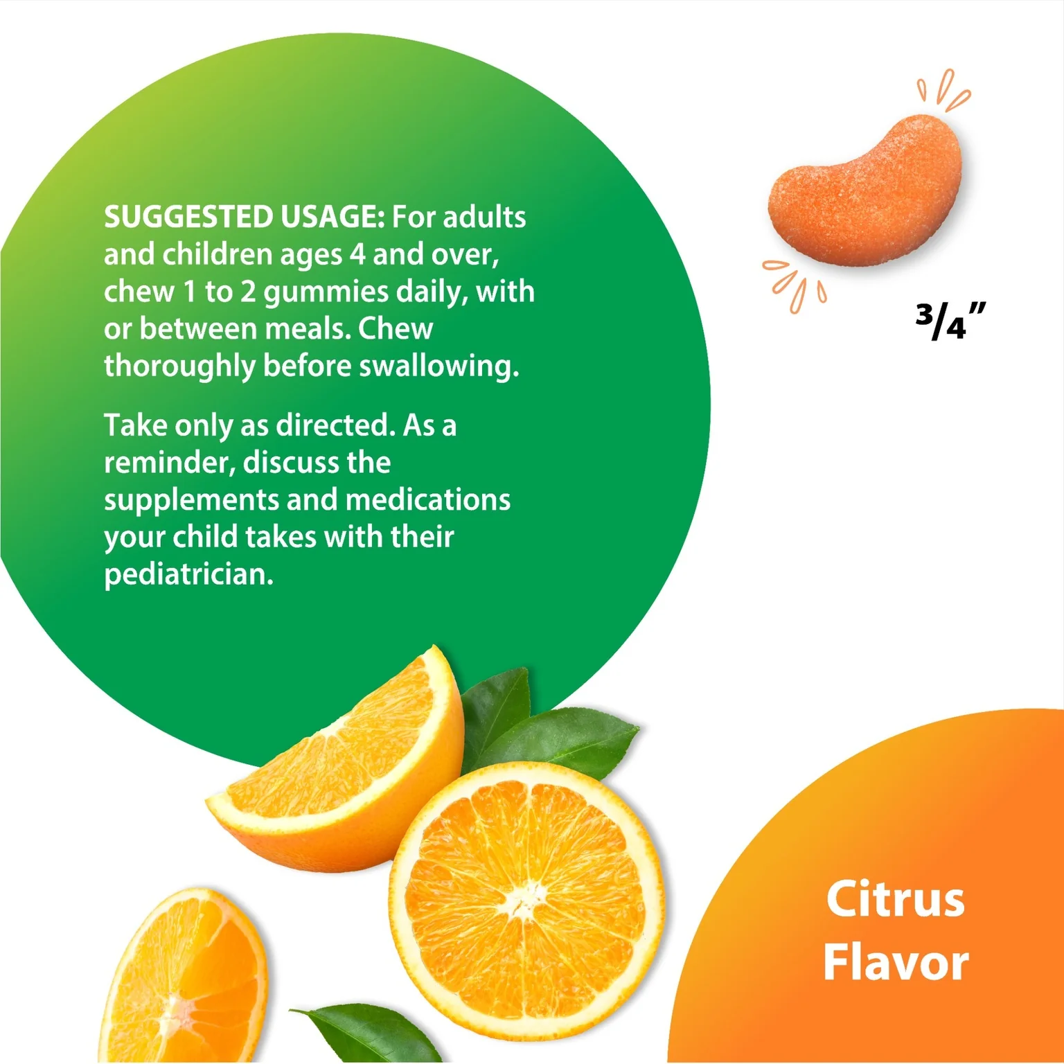 High Potency Vitamin C Gummies, 60 Vegan Gummies - Image 4