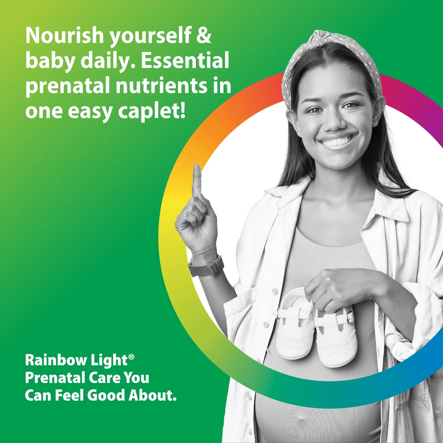 Prenatal One + Real Food Nutrients, 60 Vegan Caplets - Image 5