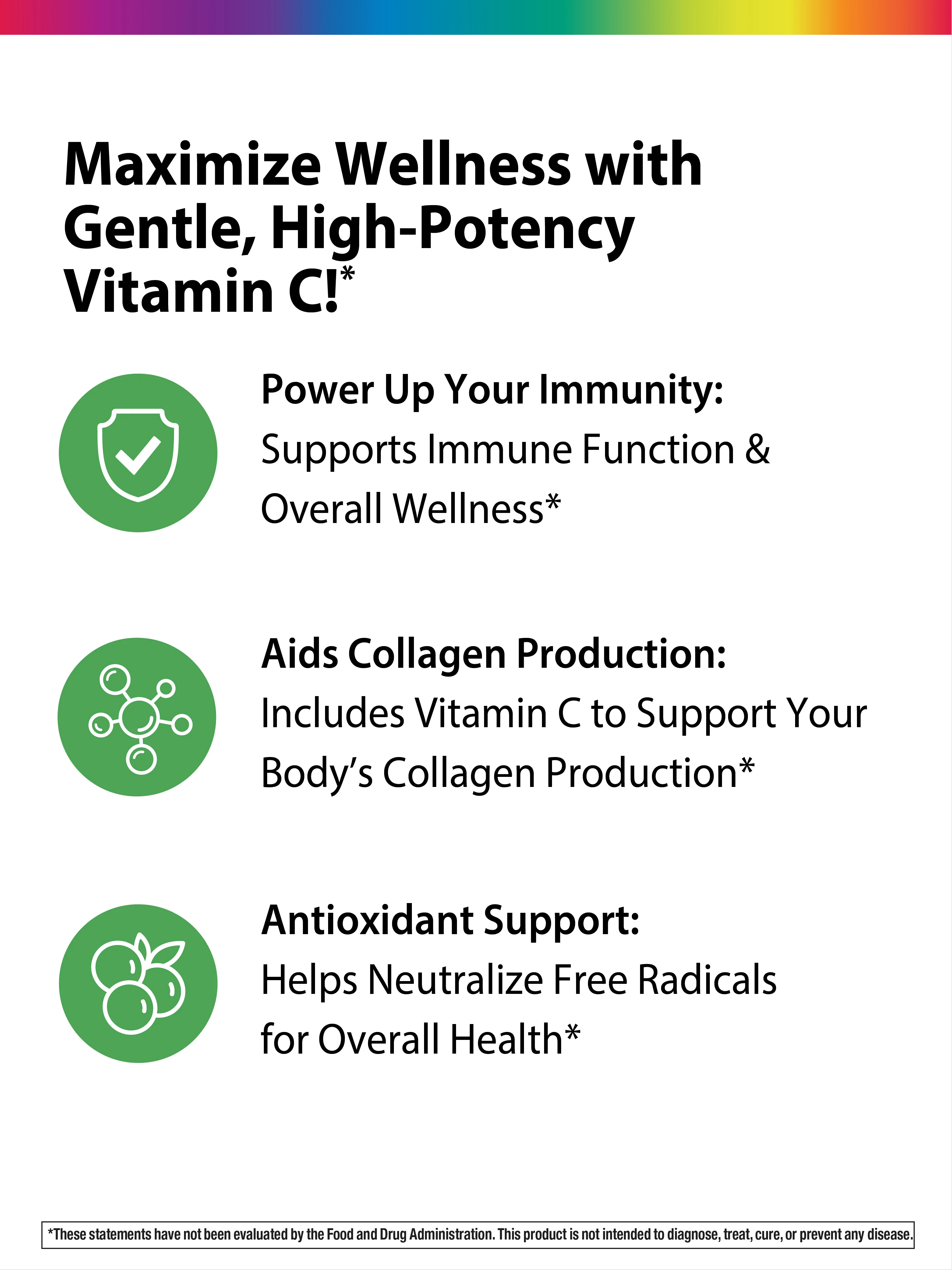 Super C 1,000 mg + Real Food Nutrients, 60 Vegan Caplets - Image 4